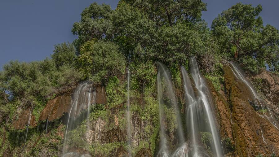 Bisheh waterfall